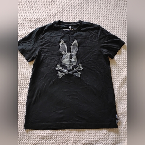 Psycho Bunny Other - Psycho Bunny Black Graphic T-Shirt